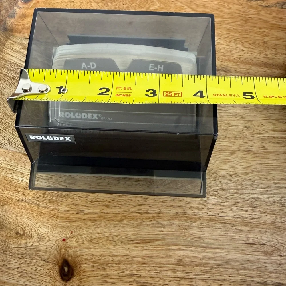 Vintage Rolodex Petite Address Telephone File Desk Organizer